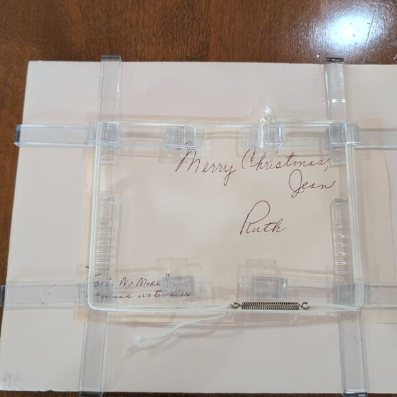 Original Signed Ruth Taylor Watercolor 1979 - Picture 5 of 5